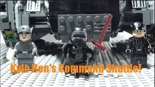 LEGO Star Wars Kylo Ren's Command Shuttle Review! 75104!