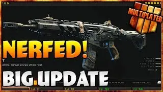 ICR-7 Nerfed and More! | Black Ops 4 Massive Update!
