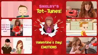 Valentine's Day Songs for Kids!| Emotions| Action Songs | Felt Stories | Cartoons for Preschoolers