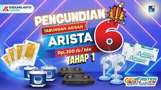PENGUNDIAN TABUNGAN ARISTA 6 TAHAP 1 BPRS KEDUNG ARTO - 15 JANUARI 2026