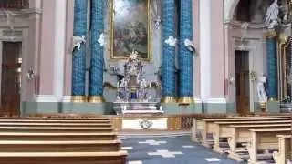 Die Clemenskirche in M&uuml;nster: Deckenmalerei und Innenraum