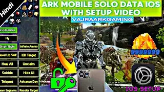 ARK MOBILE MOD IOS TUTORIAL VIDEO VERSION 2.0.28 [ FREE GOD CONSOLE+PRIMAL PASS ]