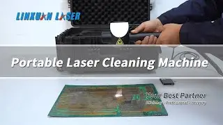 Portable Handheld Fiber Laser Cleaning Machine for Metal Rust Removal