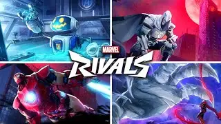 Marvel Rivals Season 1 - All New Map Cutscenes (Victory & Defeat)