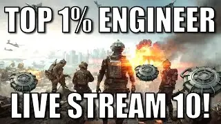 Battlefield 6 Engineer Top Scorer Live Stream 10! BF6 Gameplay Loadout Guide SMG Escalation Conquest