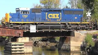 Operation of Raccoon Creek Swing Bridge For Conrail Shared Assets Train