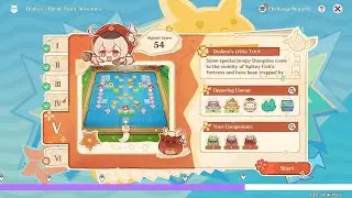 Dococo's Bomb-Tastic Adventure |  DAY 1-5 |  Quick pass   | Genshin 4.1