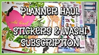 Planner Haul | Two Lil Bees, NP3, Arias Daydream & More!!!