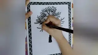 Happy Raja sankranti #warli art#rajasankrantispecial