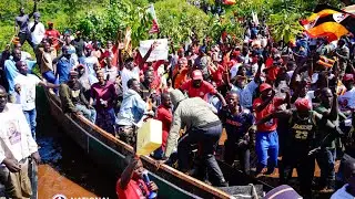 Kalangala Welcomes Bobi Wine!! so Much Love