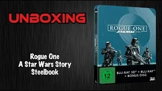 Rogue One - A Star Wars Story Steelbook Unboxing