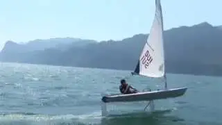 Shaun flies at The Foiling Week on Glide Free Foils