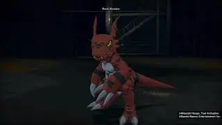 Digimon Story Time Stranger Guilmon Renamon and Impmon random battle