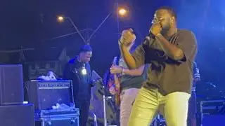 Tevin Hartman at Patrice Roberts Always Us Free Concert in Flava Vilage