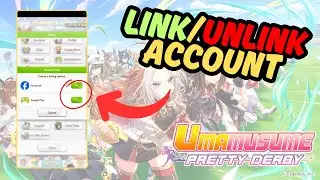 Как привязать/отвязать аккаунт в Umamusume Pretty Derby через Google Play