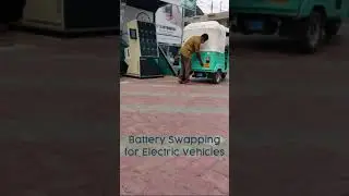 Fast & Easy Battery Swapping for Electric Vehicles in India | RACEnergy #Shorts #BatterySwapping