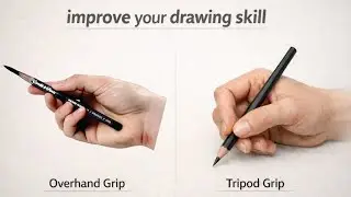 Chapter 2: Essential Drawing Exercises (Part 2) |Control Your Hand: Tripod Grip And Overhand Group✍️