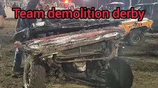 team demolition derby at route 66 speedway September 24