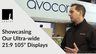 Avocor showcases the new ultra-wide 21:9 L Series 105