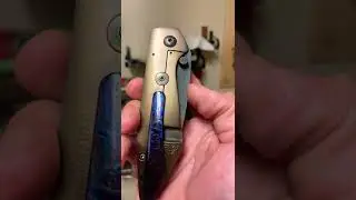RIP Knives &ldquo;Fury.&rdquo; Zircuti clip and orange peel/egg shell texture. Blasted wash finish on show scale
