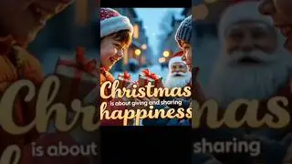 Futuristic Santa 🎅✨ | The True Meaning of Christmas #christmas2025 #christmasspirit #ai