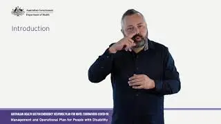 COVID-19 Emergency Response Plan for People with Disabilities - Intro