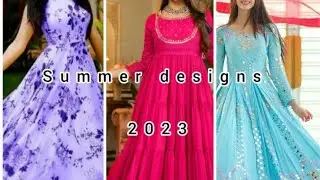 Frock ke summer collection designs ||#summer 2023 |#frock design| #summer frock| #summer collection