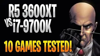 Ryzen 5 3600XT vs Intel i7-9700K | 10 Game Benchmark Test and Gameplay
