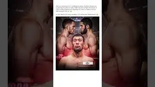 Shavkat Rakhmonov Targets UFC 324 Title Shot! 😱🔥