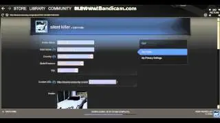 how to change profile picture at steam