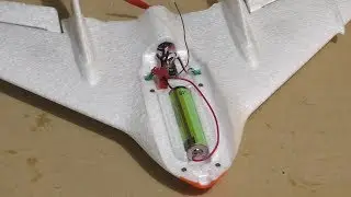 Tinywing 1S setup second trial (18650 Li-ion)