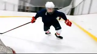 Скоростно-силовая тренировка на льду. Выносливость. #hockeyskills #icehockey #hockeyplayers