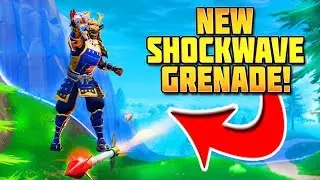 *NEW* SHOCKWAVE GRENADE GAMEPLAY in FORTNITE w/TBNRfrags