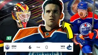 This looked like a PRACTICE GAME for the Oilers...