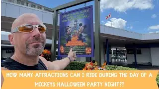 Making The Most Of MAGIC KINGDOM On A Halloween Party Day | Lots of Rides and POVs