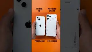 Тест загрузки Nothing 3A Lite против iPhone 13