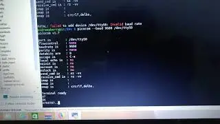 PICOCOM settings for gsm module for Smart Garbage Monitoring System Using Raspberrypi 3