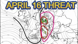 ⚡ Severe Weather Alert: Large Hail Risk in Parts of Central Europe &ndash; April 16