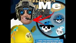 locations of the hidden scavenger hunt items in shell shockers