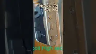 🔴 Best godrej Door lock High security with pentaboltaries#viralvideo #shortvideo #trending l#godrej