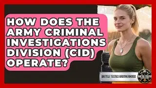 How Does The Army Criminal Investigations Division (CID) Operate? - Battle Tested Brotherhood