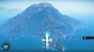 HOW BIG IS THE MAP in Just Cause 3? Fly Across the Map