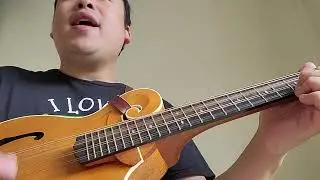 Sunday Morning practising on my Weber Bitterroot F-Style Octave Mandolin to 