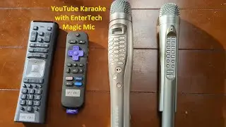 Используйте микрофон EnterTech Magic Mic с YouTube для неограниченного количества караоке-песен.