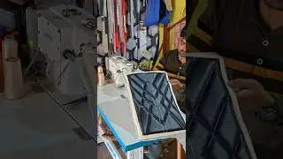 Car Seat Cover | New design stitching tutorial fast stitching #shortvideo #sewing #sewingtips