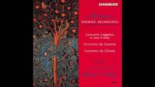 George Dyson : Concerto da Chiesa for string quartet and string orchestra (1949 rev. 1951-52)