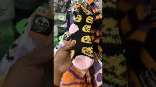 Have you grabbed the Halloween Socks From Dollar Tree