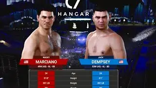 Super Fight Rocky Marciano vs Jack Dempsey