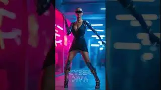 Futuristic Femme Fatale Dances Like a Machine 💃⚡