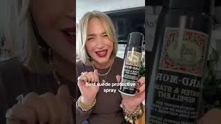 Best suede protective spray for bags#suede #suedebag #protection #waterresistant